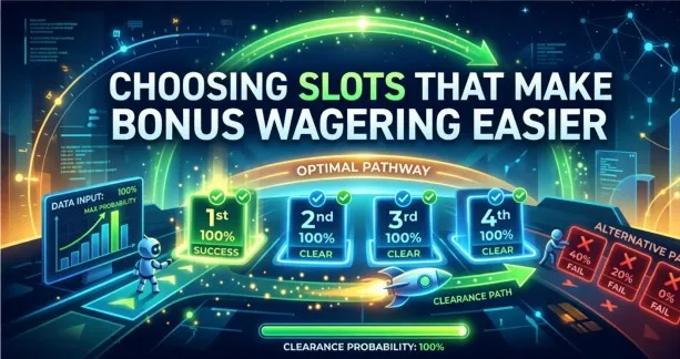 Choosing Slots That Make Bonus Wagering Easier