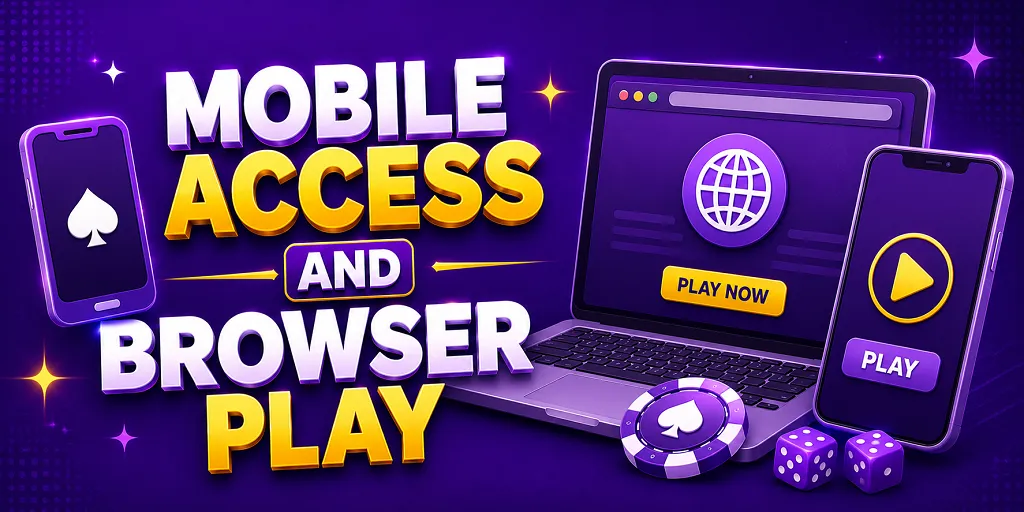 Mobile Access And Browser Play
